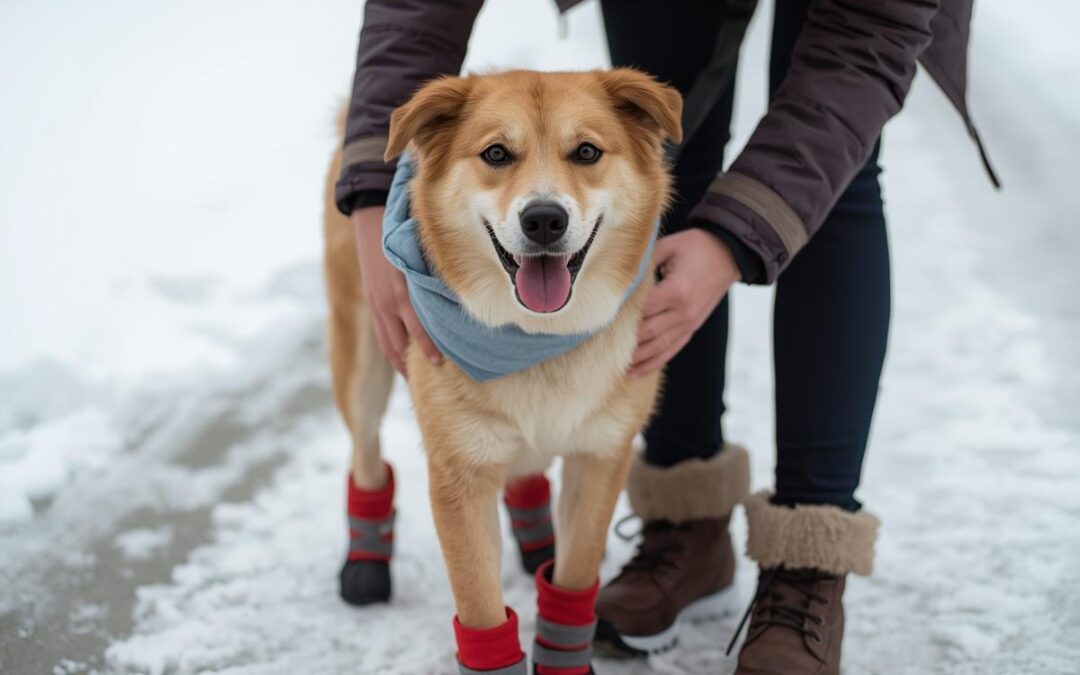 Protect Your Dog’s Paws from Snow & Ice